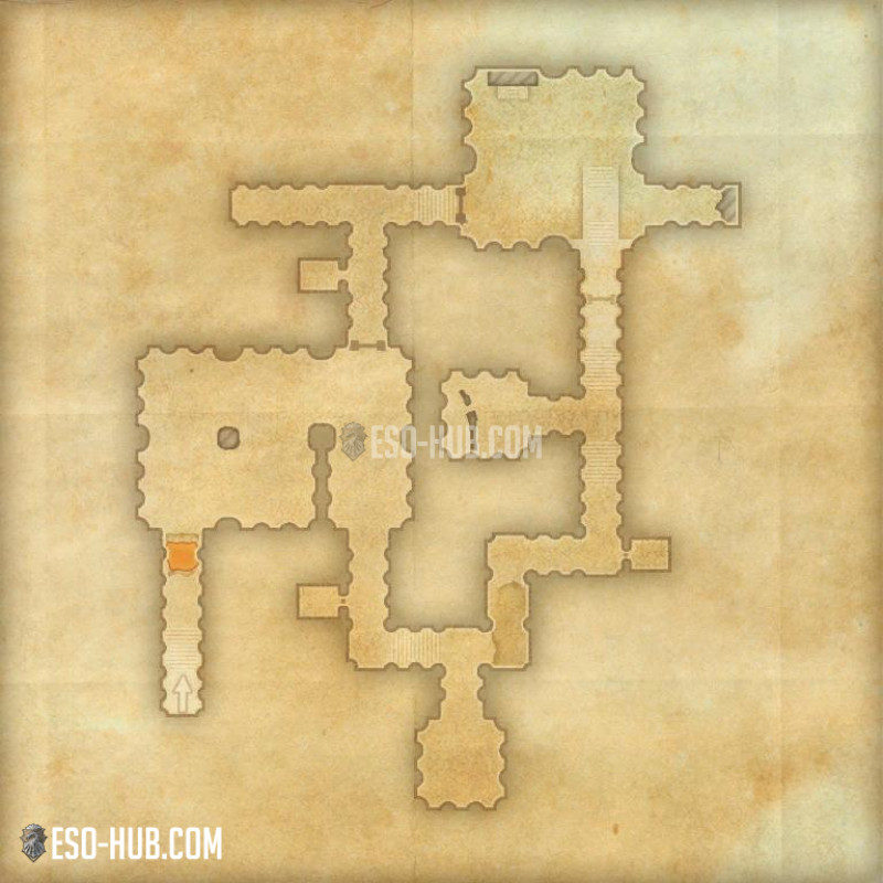 Lorkrata Ruins map