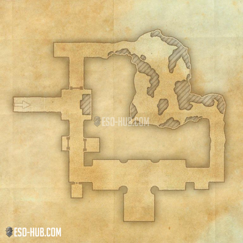 ruinas del Dedo del Orcod map