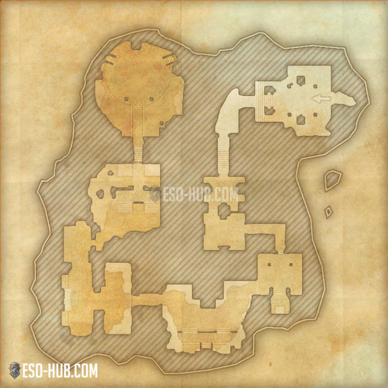 Крепость Камня Судьбы map