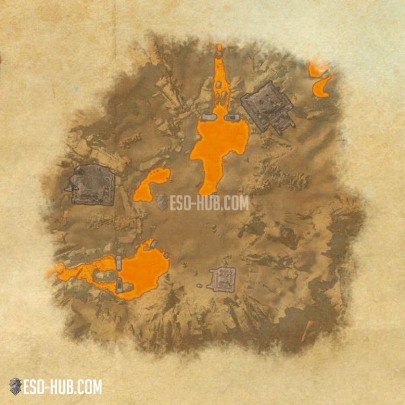 Ash Mountain map