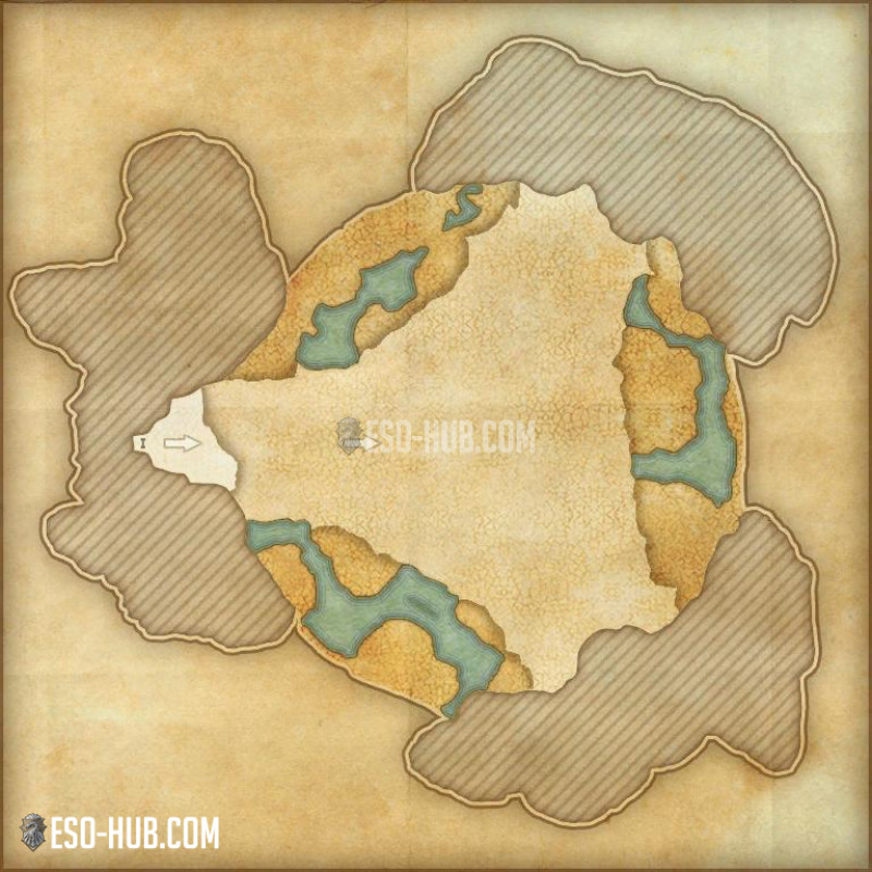 santuario del Ojo Dorado map