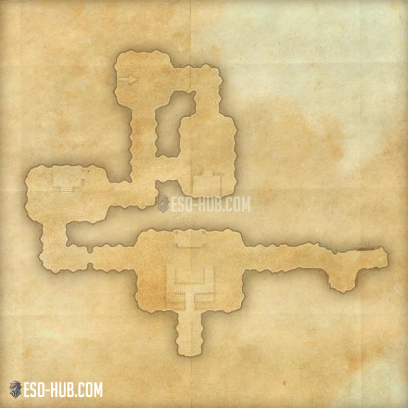 Fort Arand Dungeons map