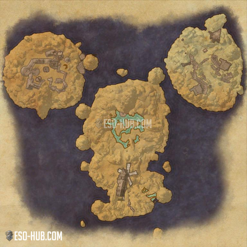 Godrun's Dream map