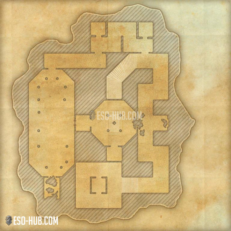 Eldbur Ruins map