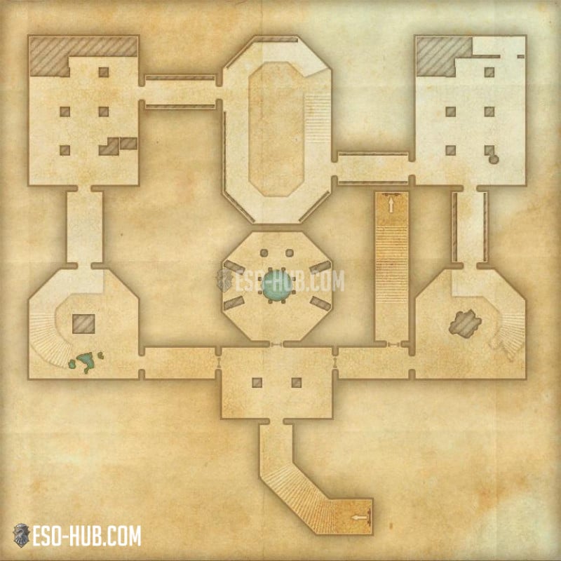 Psijic Relic Vaults map