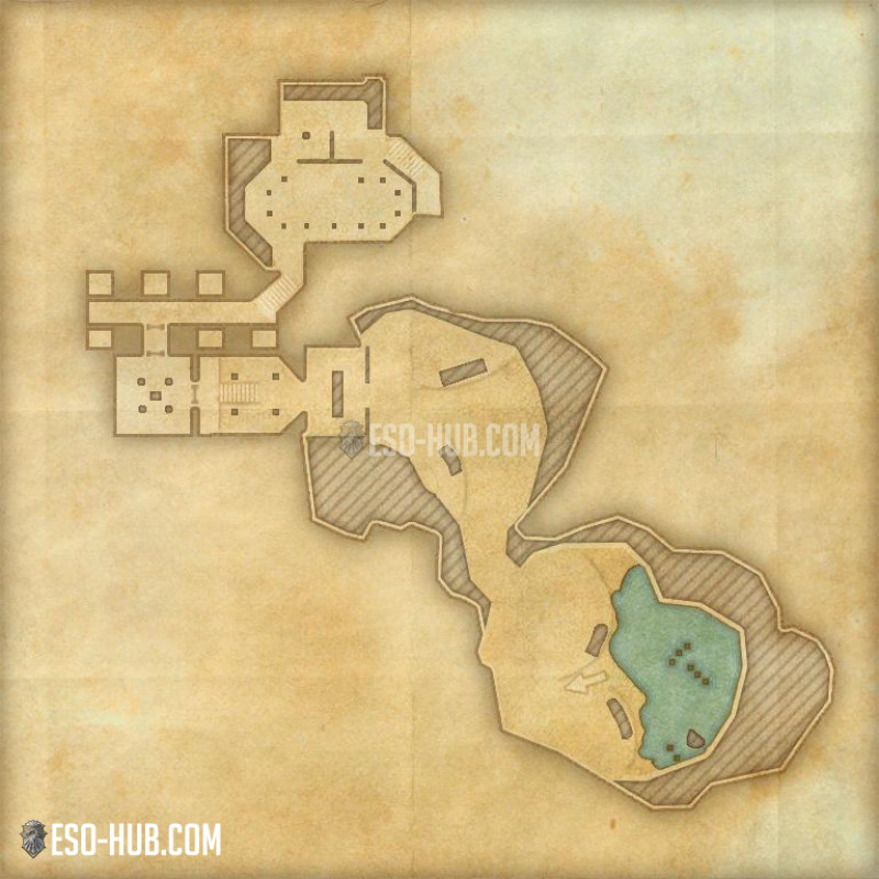 Red Temple Catacombs map