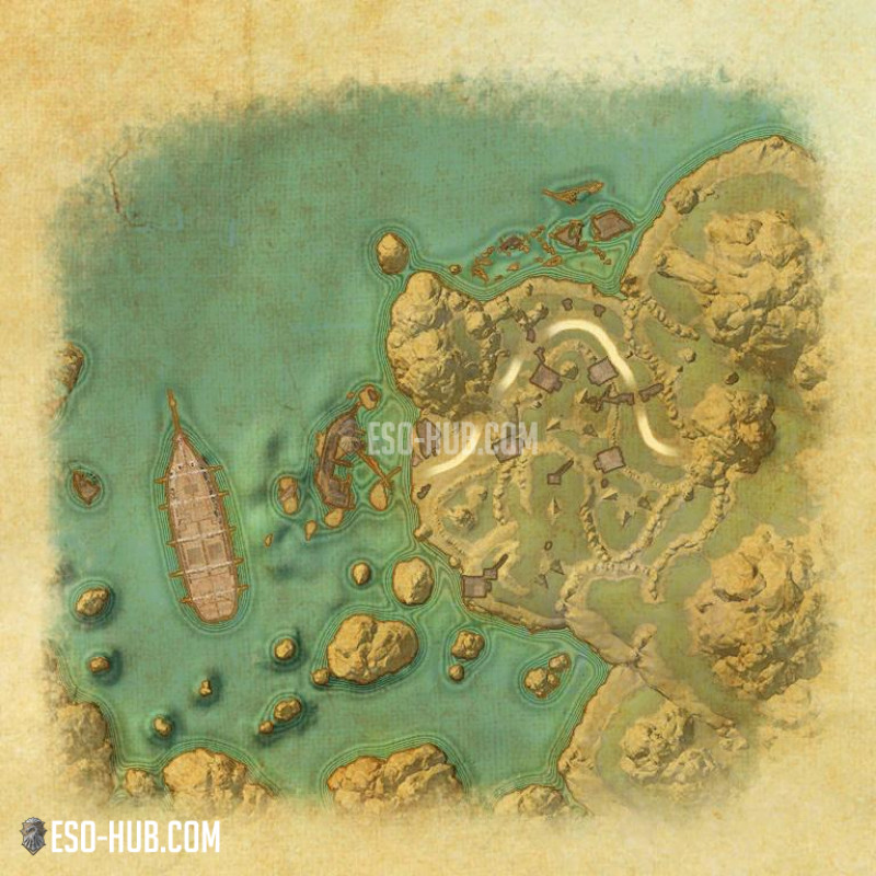 Arrecife Temible map