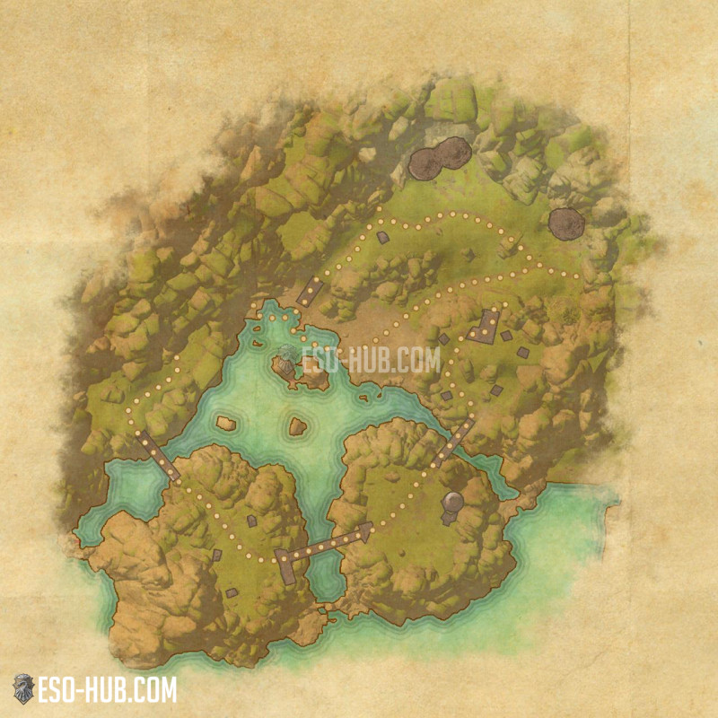 bahía Refugio Fantasma map