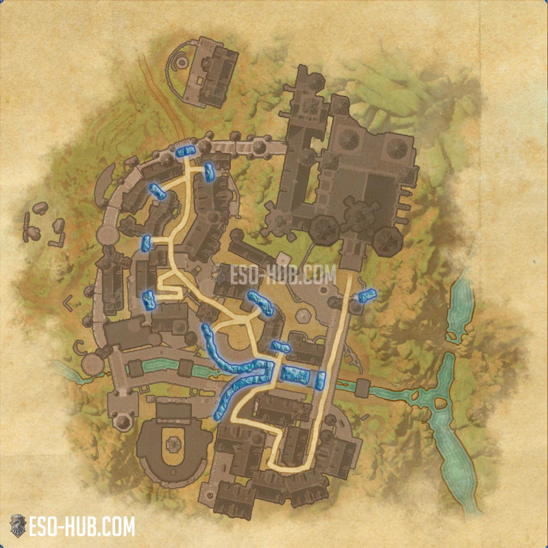 Sanity's Edge map