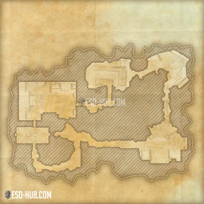 Tel Baro Cavern map