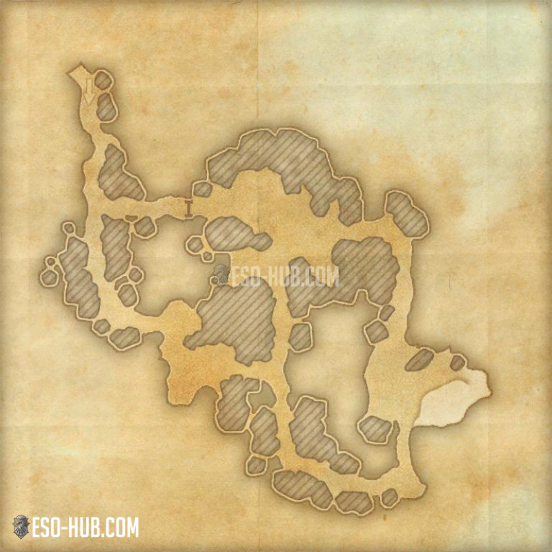 Snapleg Cave map