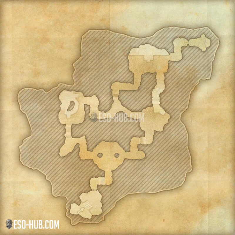 Deadhollow Halls map