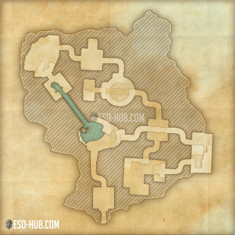The Hideaway map