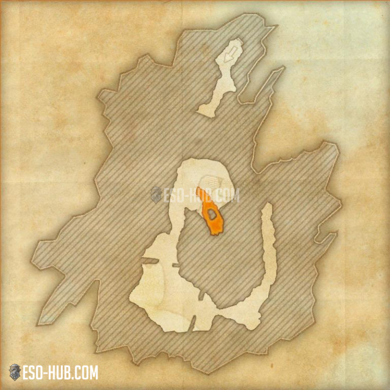 The Sunless Hollow map