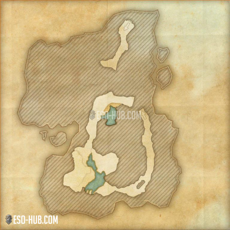 The Sunless Hollow map