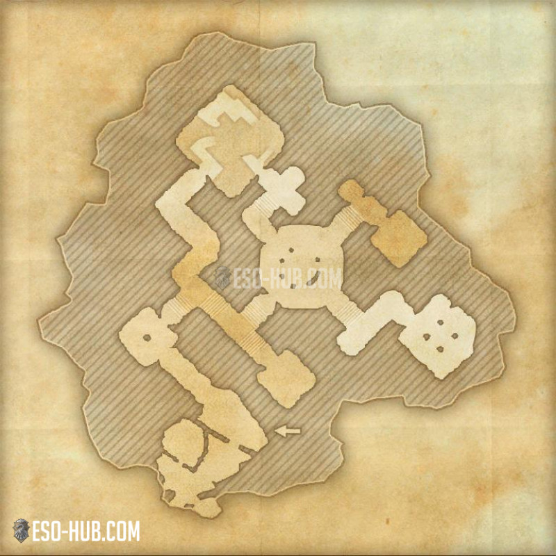 Cold-Blood Cavern map