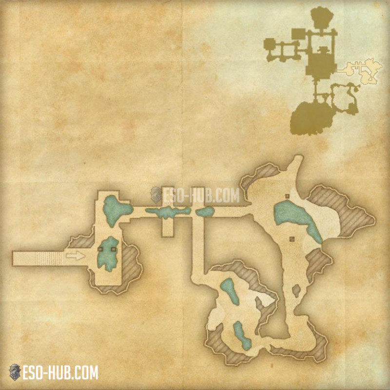 Ice-Heart's Lair map