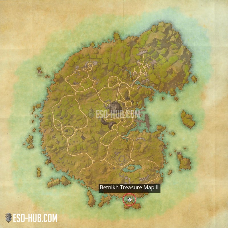 Betnikh Treasure Map II - ESO Hub - Elder Scrolls Online