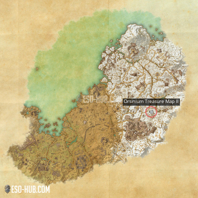 Orsinium Treasure Map II - ESO Hub - Elder Scrolls Online