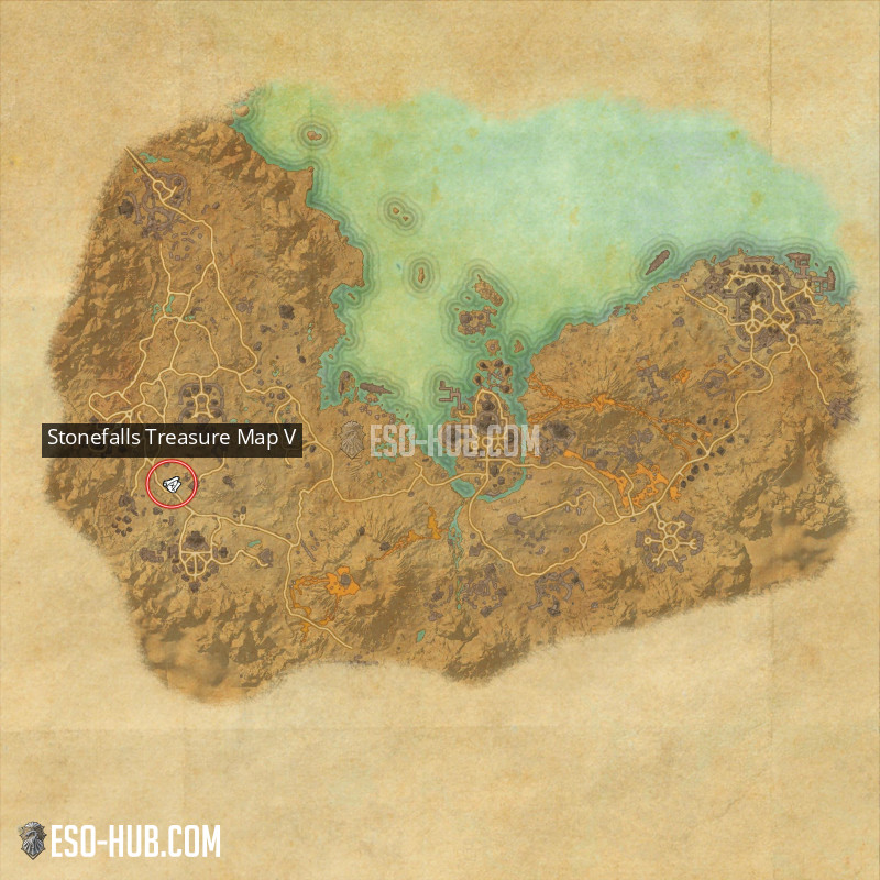 Stonefalls Treasure Map V Eso Hub Elder Scrolls Online