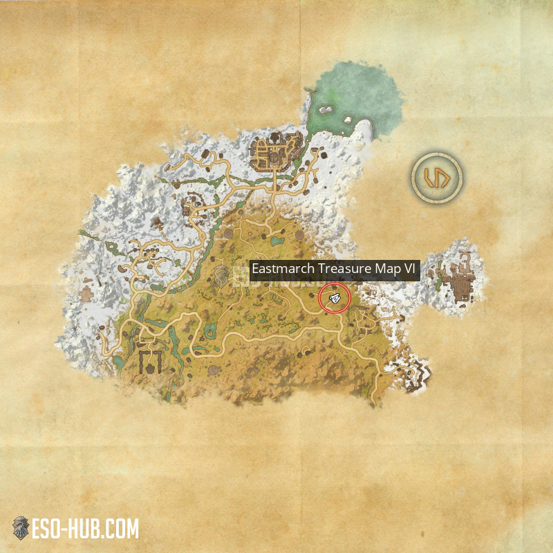 Eastmarch Treasure Map VI - ESO Hub - Elder Scrolls Online