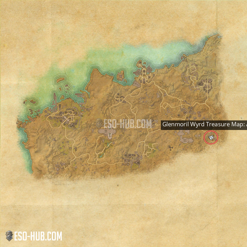 Glenmoril Wyrd Treasure Map: Alik'r - ESO Hub - Elder Scrolls Online