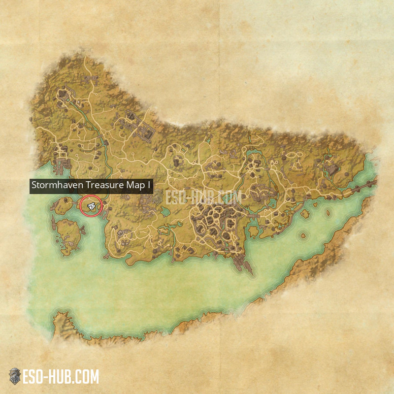 Stormhaven Treasure Map I Eso Hub Elder Scrolls Online