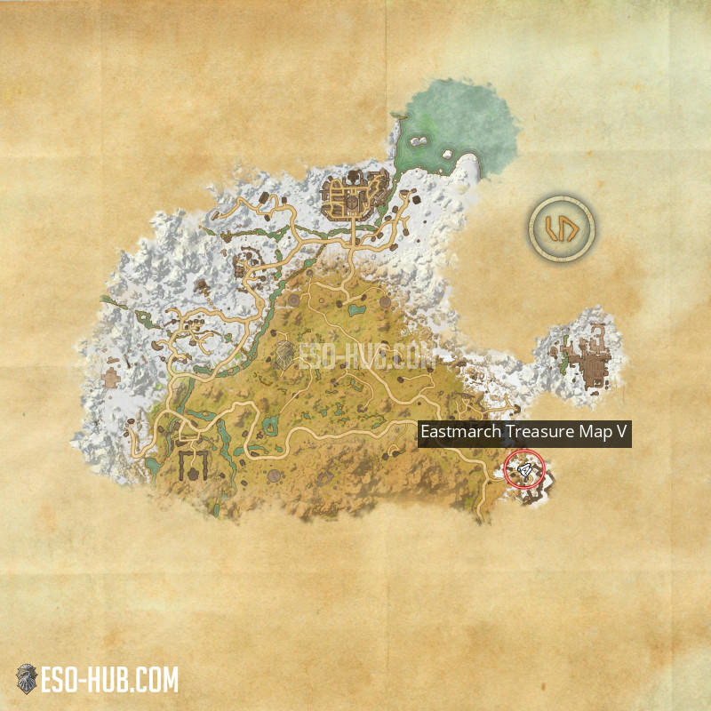 Eastmarch Treasure Map V - ESO Hub - Elder Scrolls Online