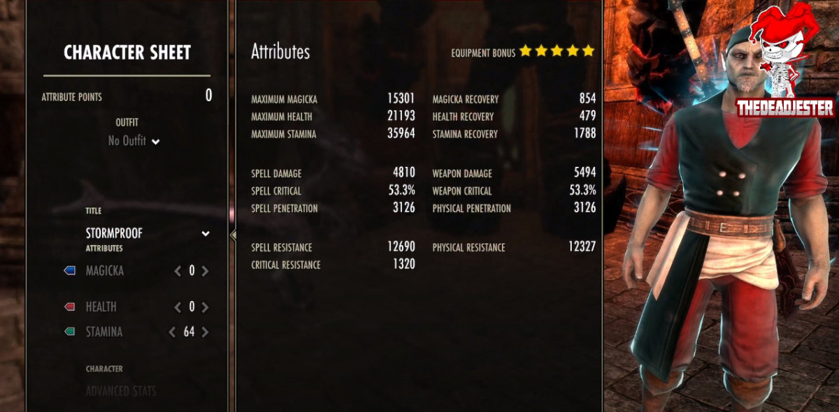 Stam Sorc 2H Beast