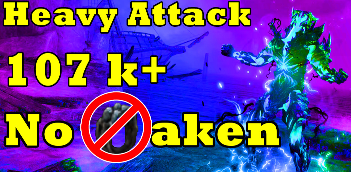 Heavy Attack Dualbar Zauberer ohne Eichenseelenring 105k+