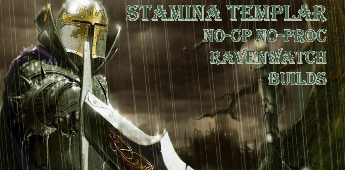 No-CP Stamina Templar Builds
