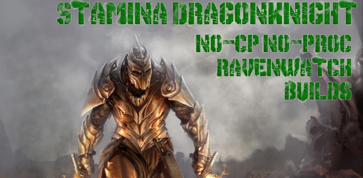 No-CP PvP Stamina DragonKnight Builds