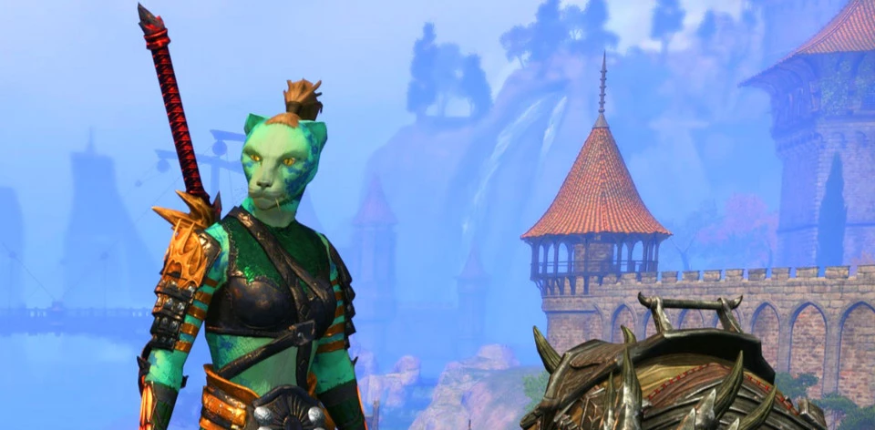 Hybrid Nightblade PvE DPS (Trial Gear, fun PUGs) - vDSA 2H axe front (Titanic Cleave)
