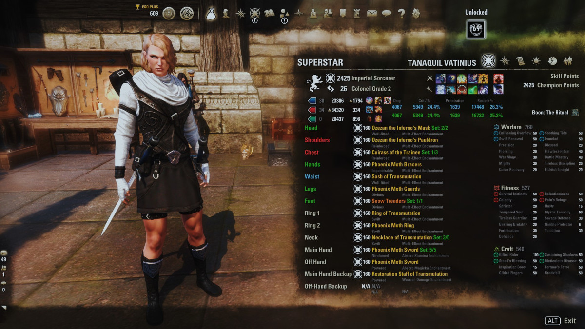 Cyrodiil Sorcerer Healer (U41) - ESO Hub - Elder Scrolls Online