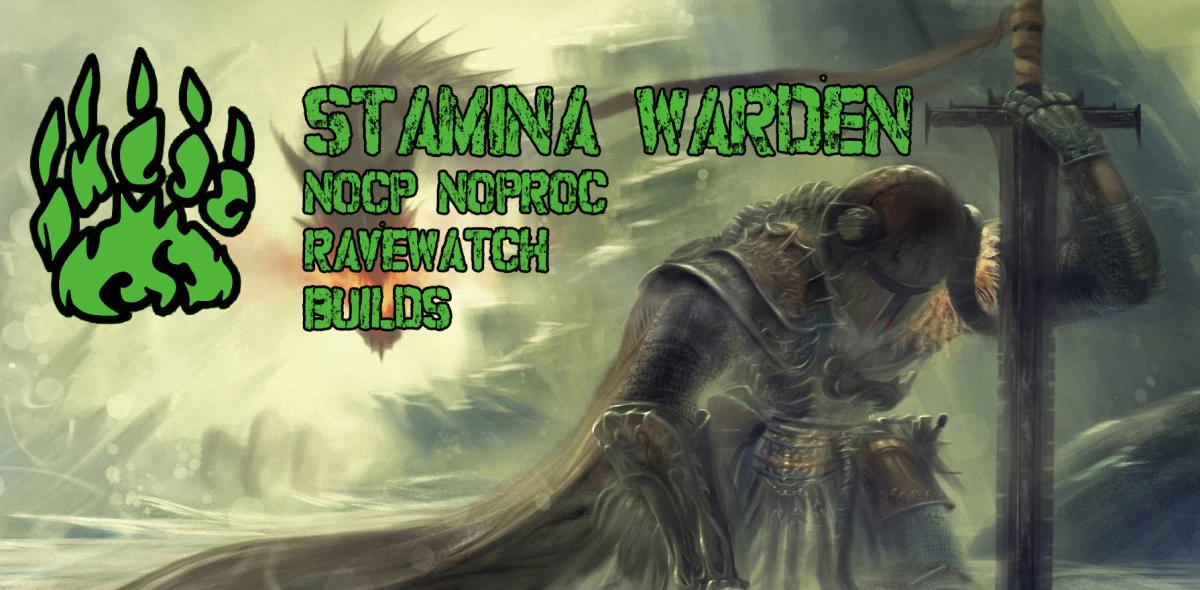 No-CP PvP Stamina Warden Builds