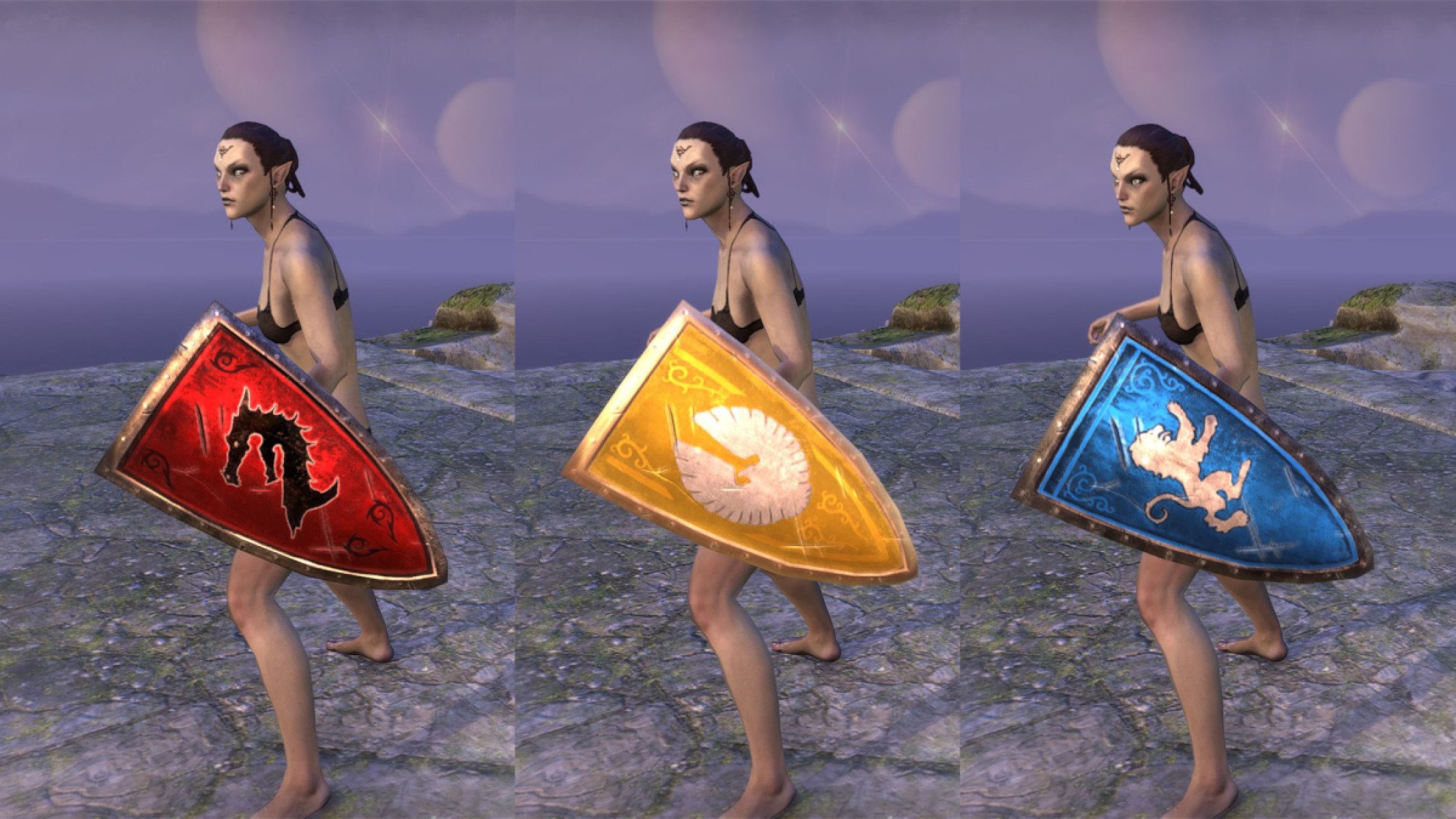 Alliance Banner-Bearer Shield Outfit Style Pages in ESO