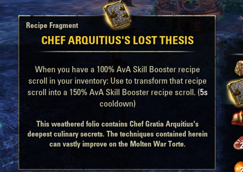 Chef Arquitius's Lost Thesis 