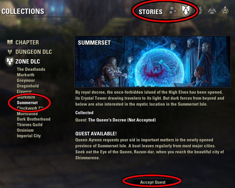 ESO: Summerset is Coming to the PTS!