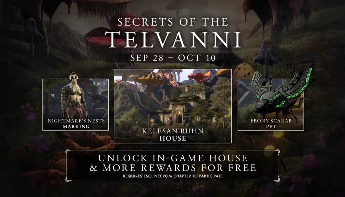 L'événement Secrets of Telvanni dans ESO