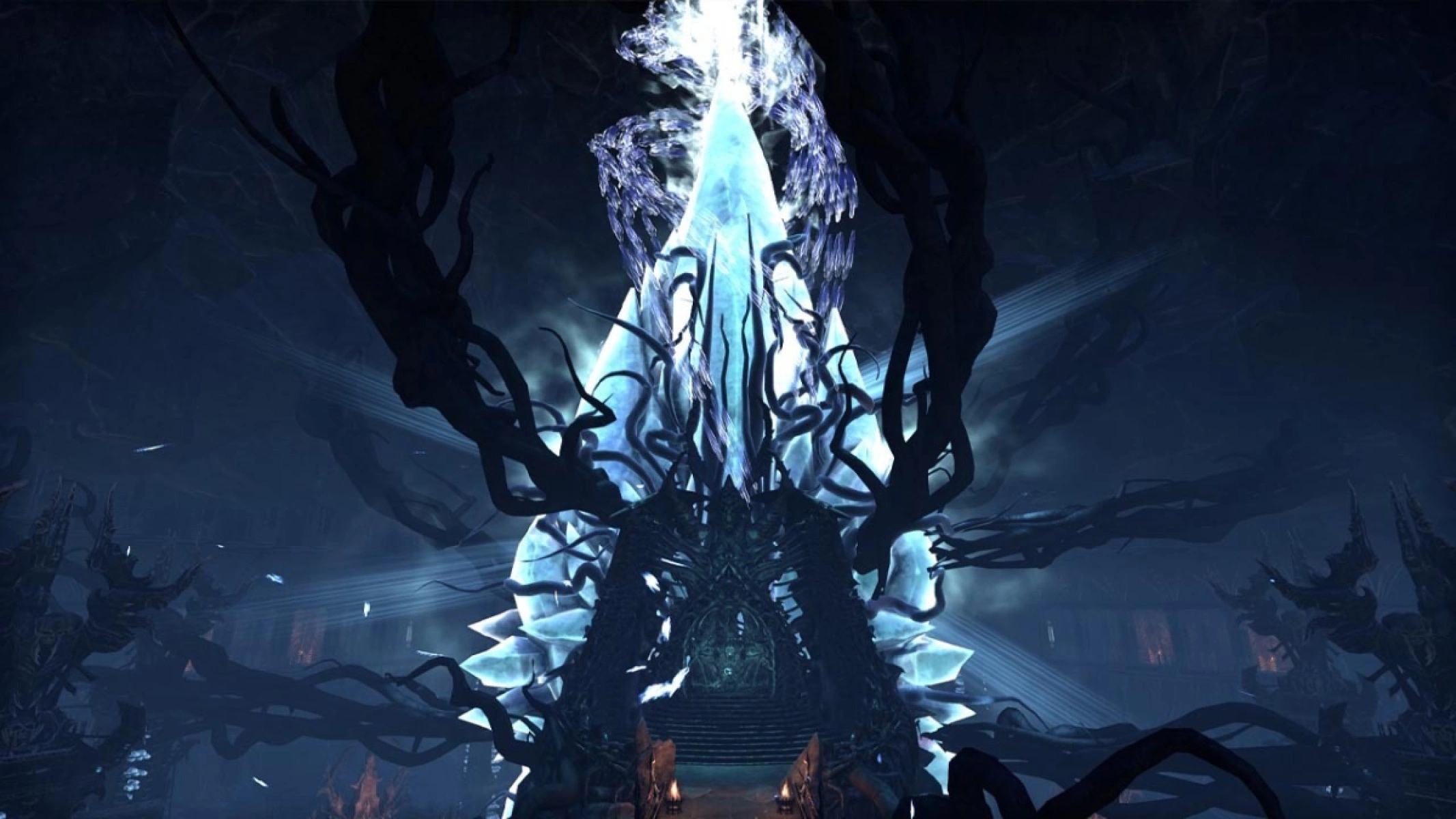 Soul Spire Core inside the Monolith Room. 