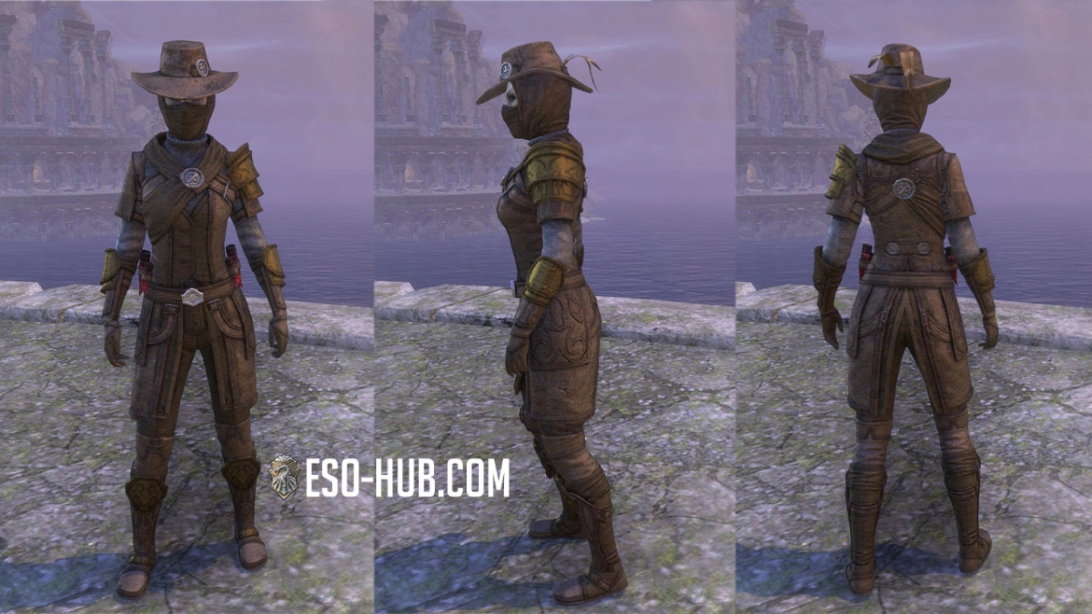 ESO Worm Cult Hunter Outfit Style