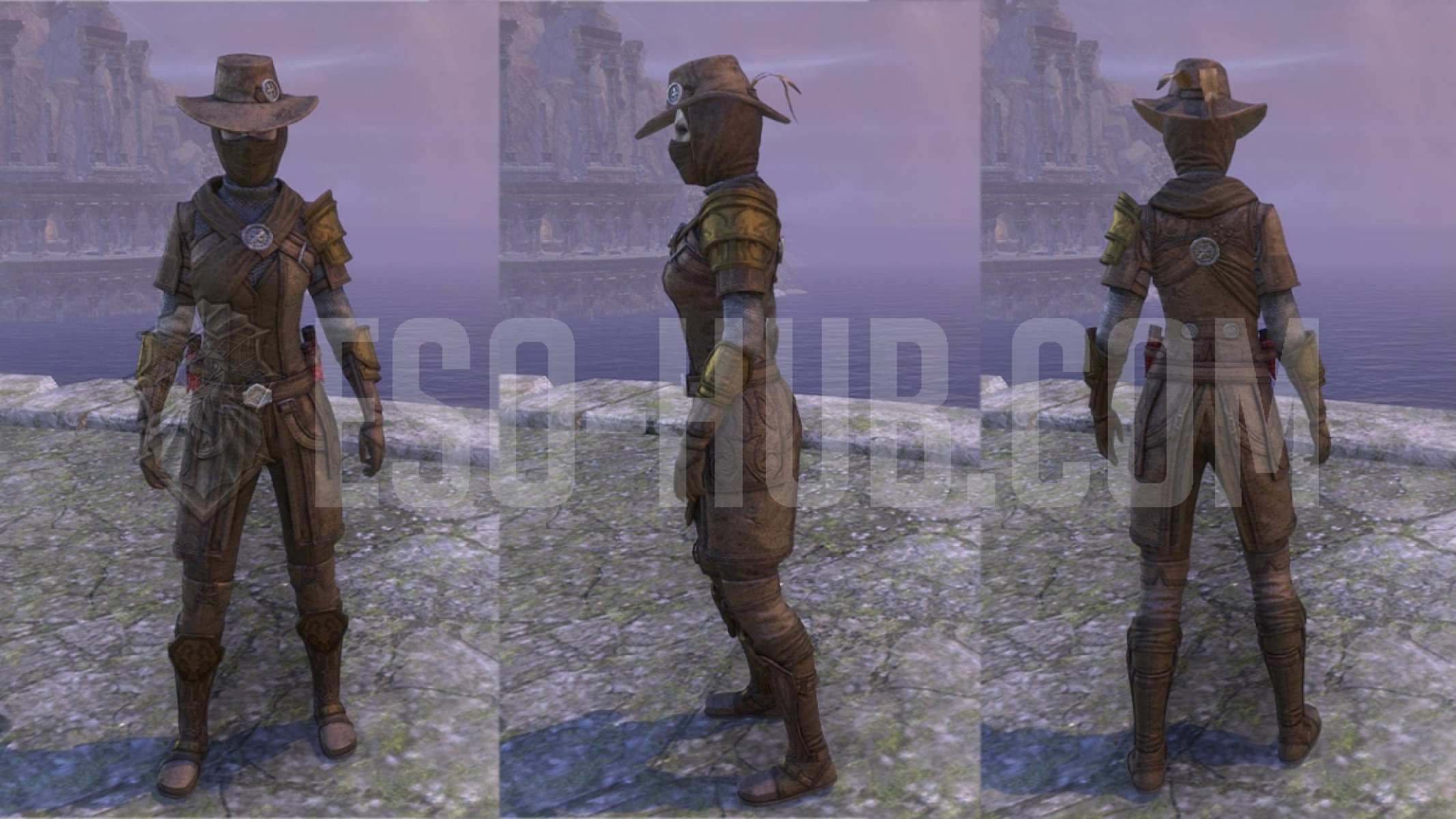 ESO Worm Cult Hunter outfit style