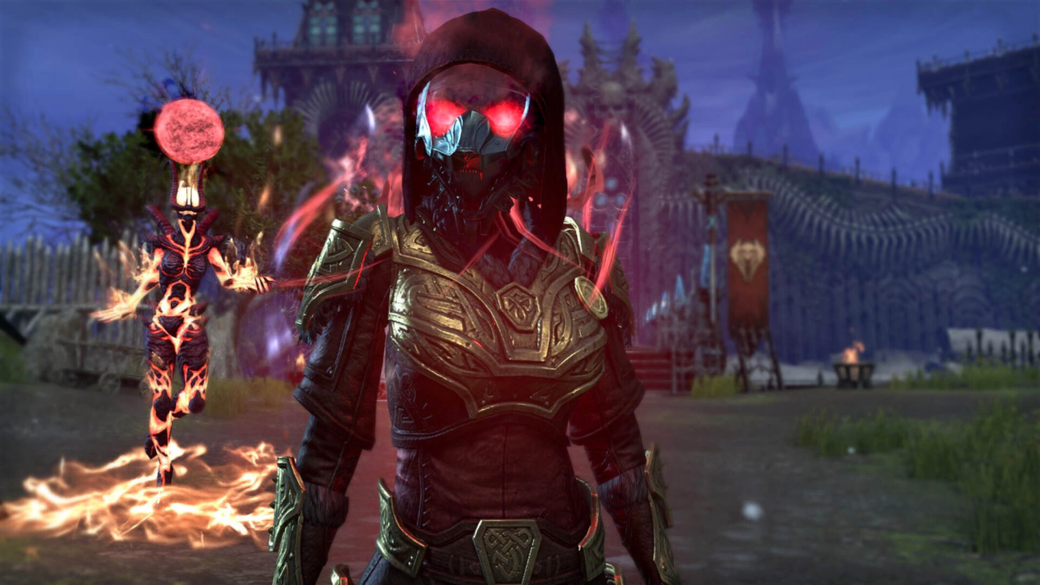 ESO Huntsman's Warmask Mythic set 