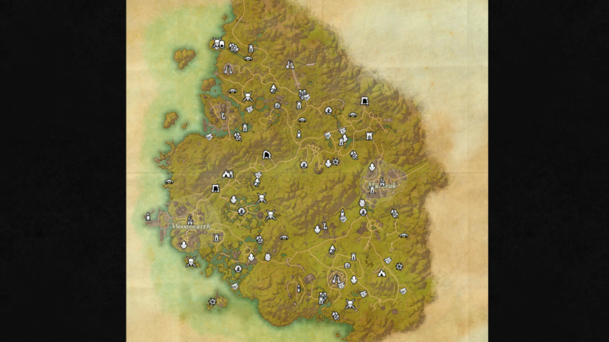 Map of Greenshade