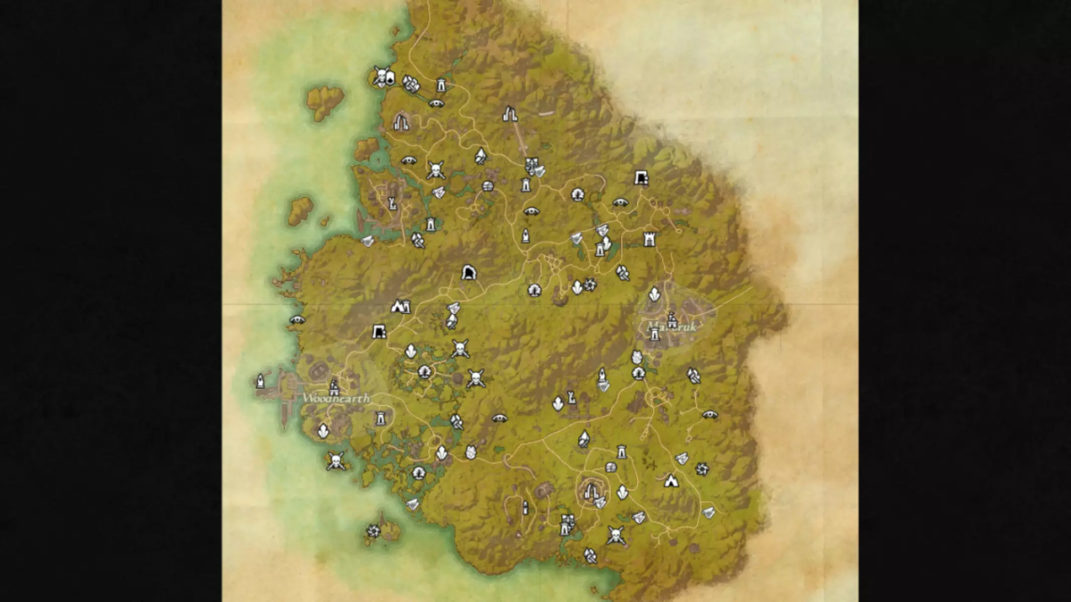 Map of Greenshade