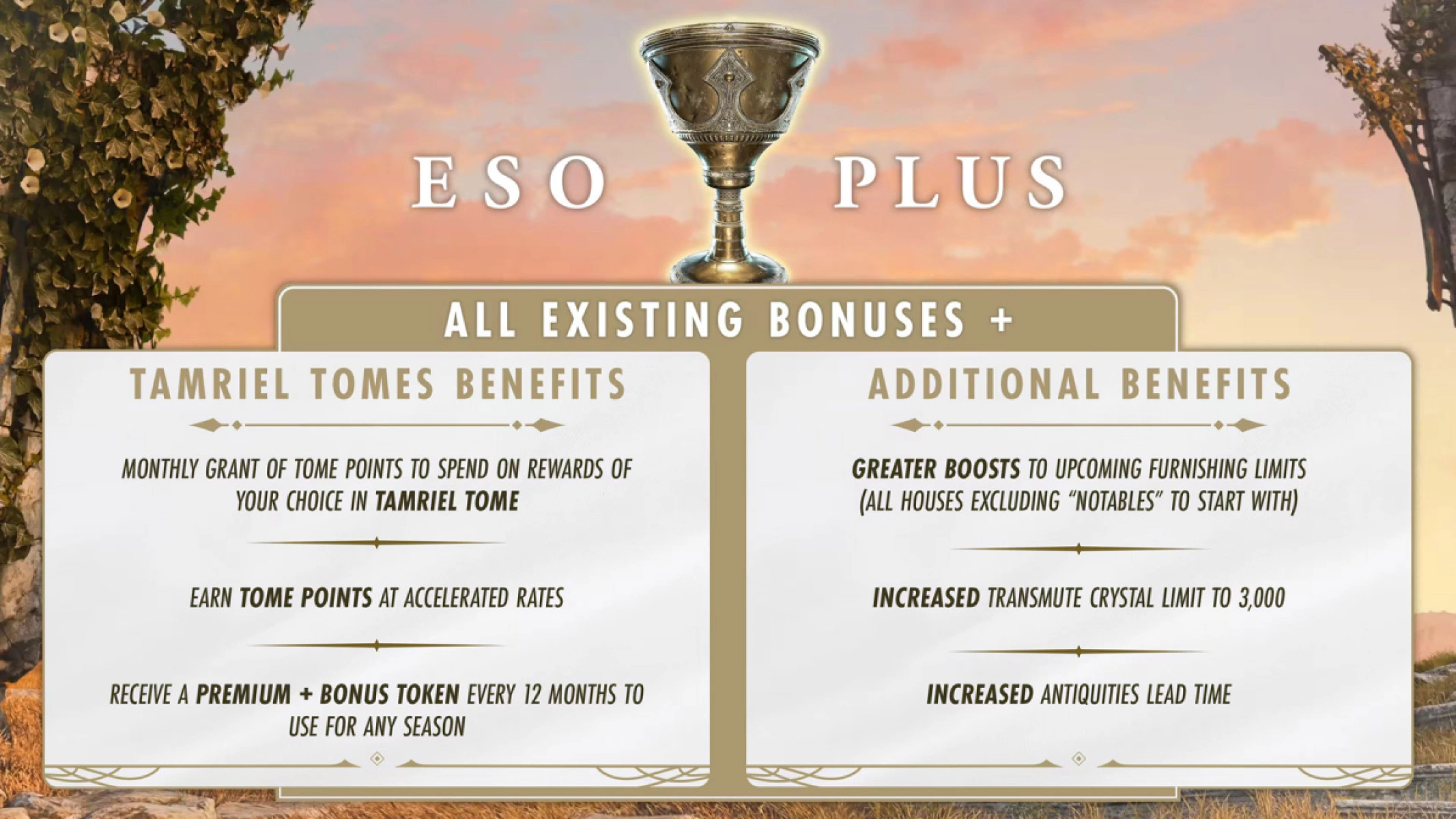 ESO Plus members get even more benefits in 2026
