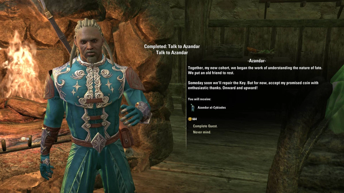 Azandar Companion Unlock in ESO