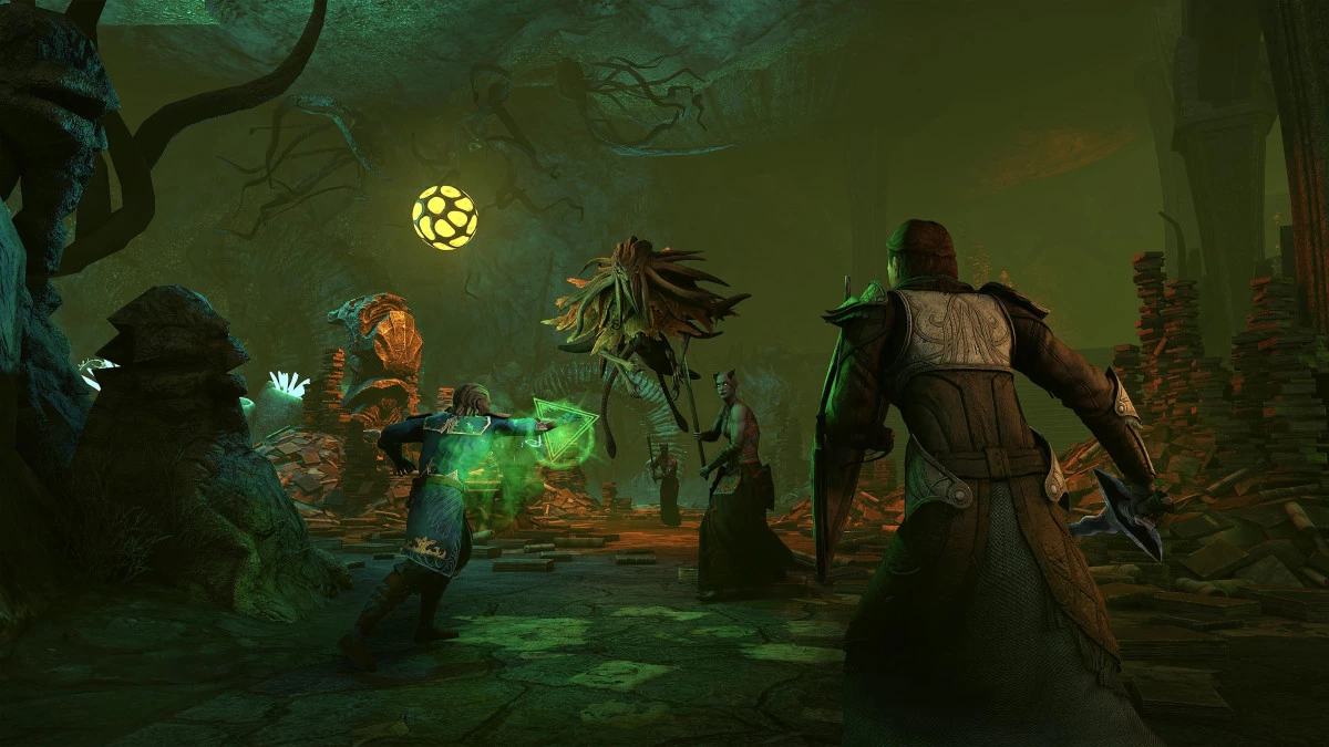 ESO Necrom Underweave Battle