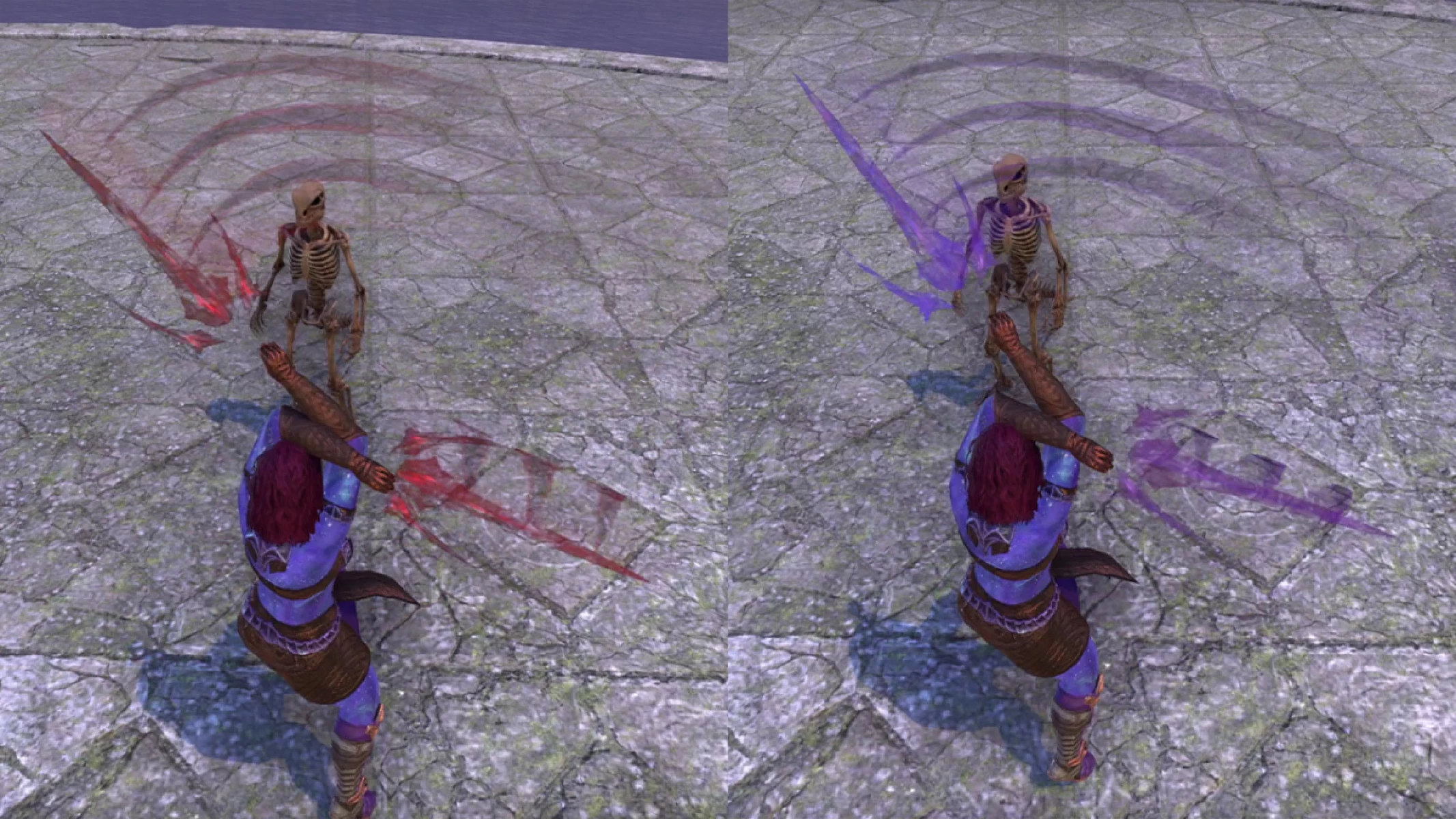 Death Stroke, Lilac Purple