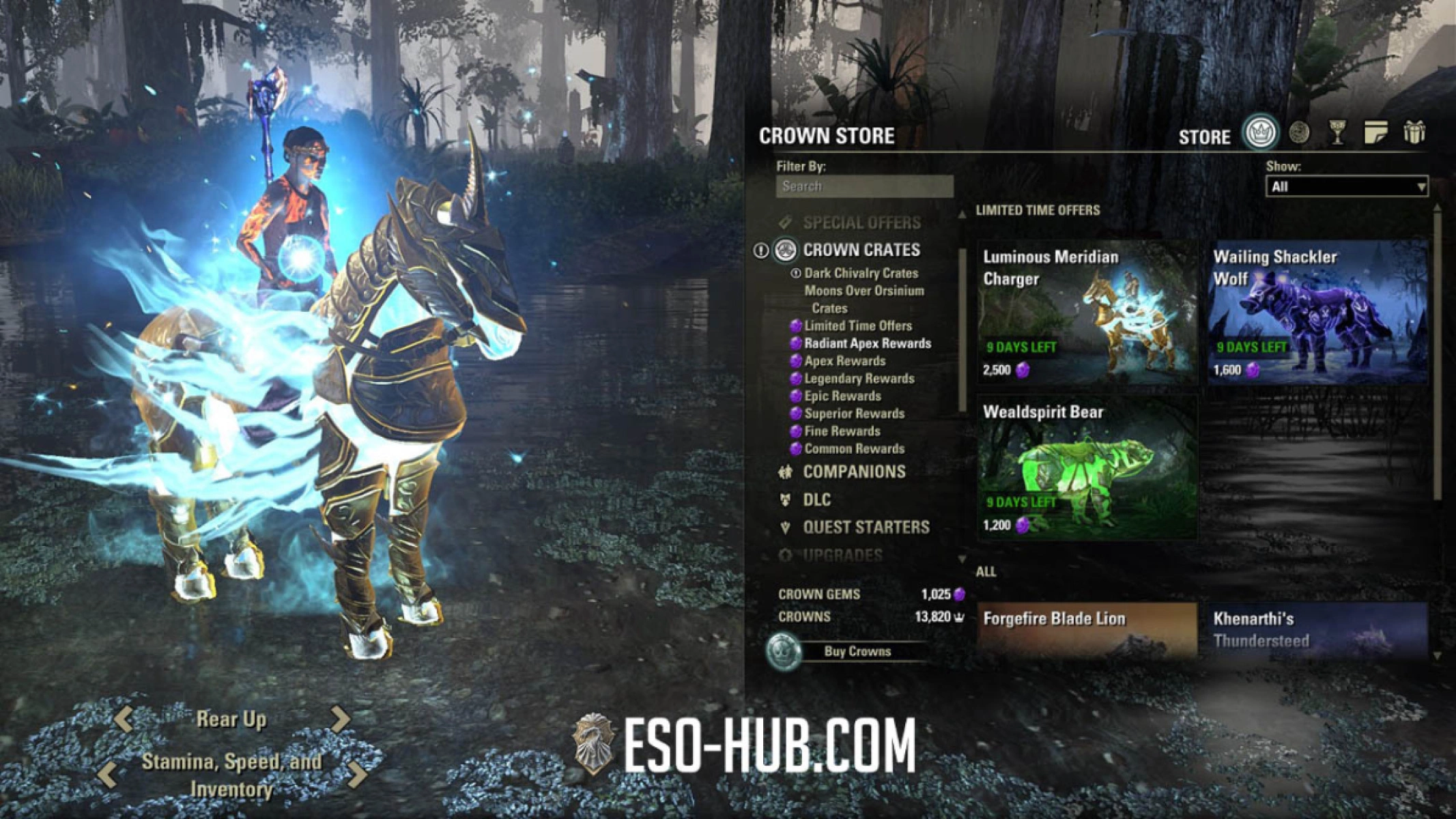 Crown Crate Radiant Apex mount: Luminous Meridian Charger.